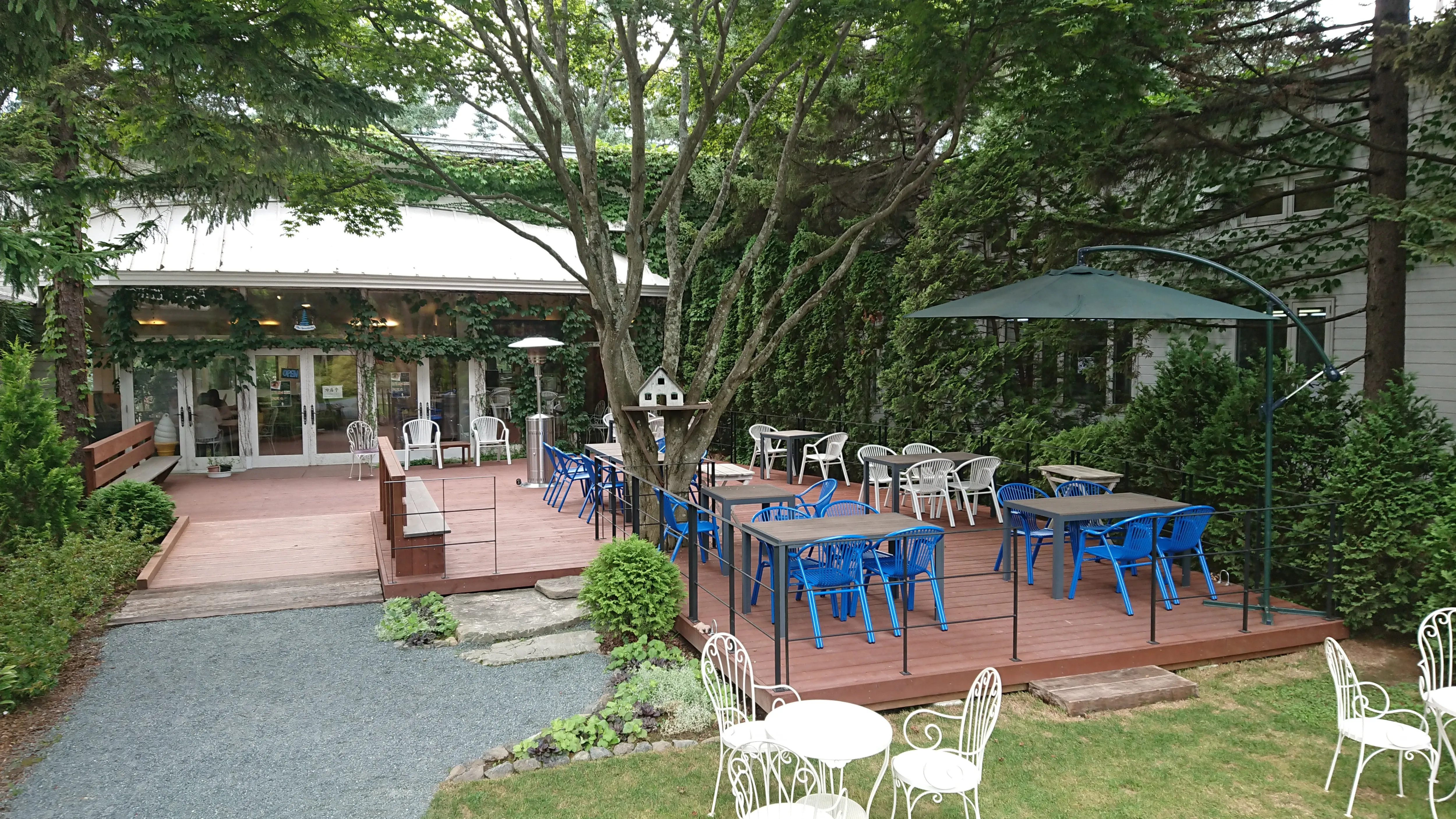 真鍋庭園カフェメニュー